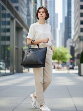 ILI RFID Leather Tote